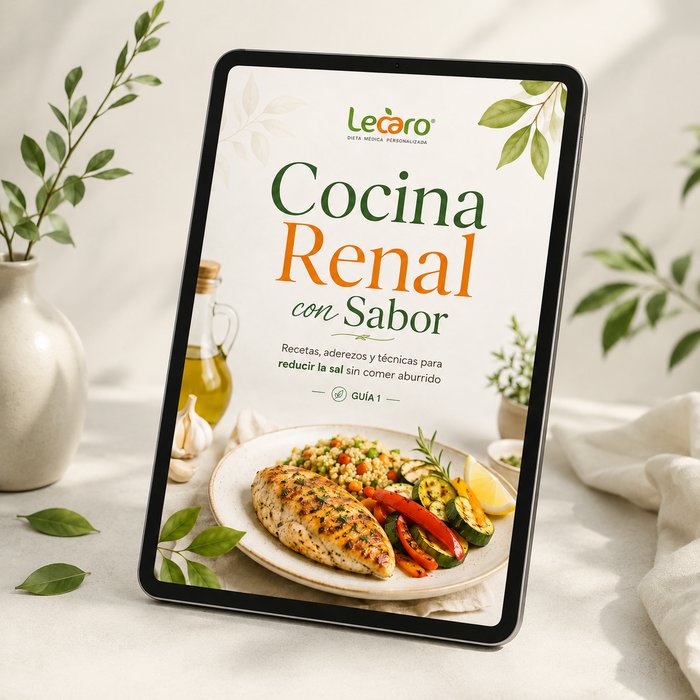 Cocina Renal con Sabor: recetas y técnicas para reducir la sal