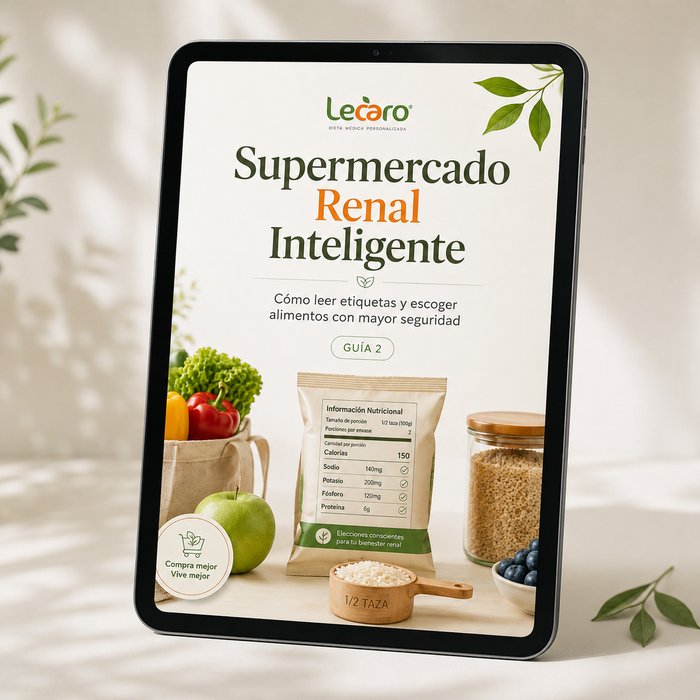 Supermercado Renal Inteligente: cómo leer etiquetas